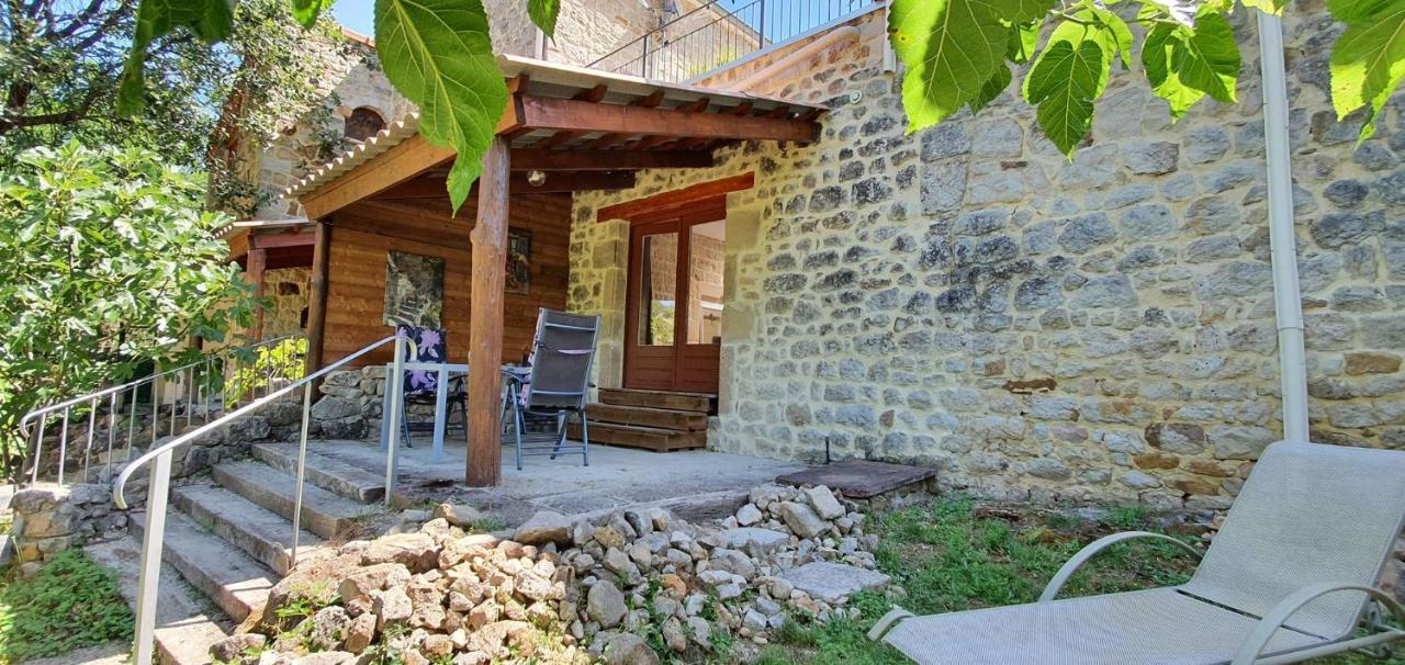 Mas Le Corbery Apartman Largentière Kültér fotó