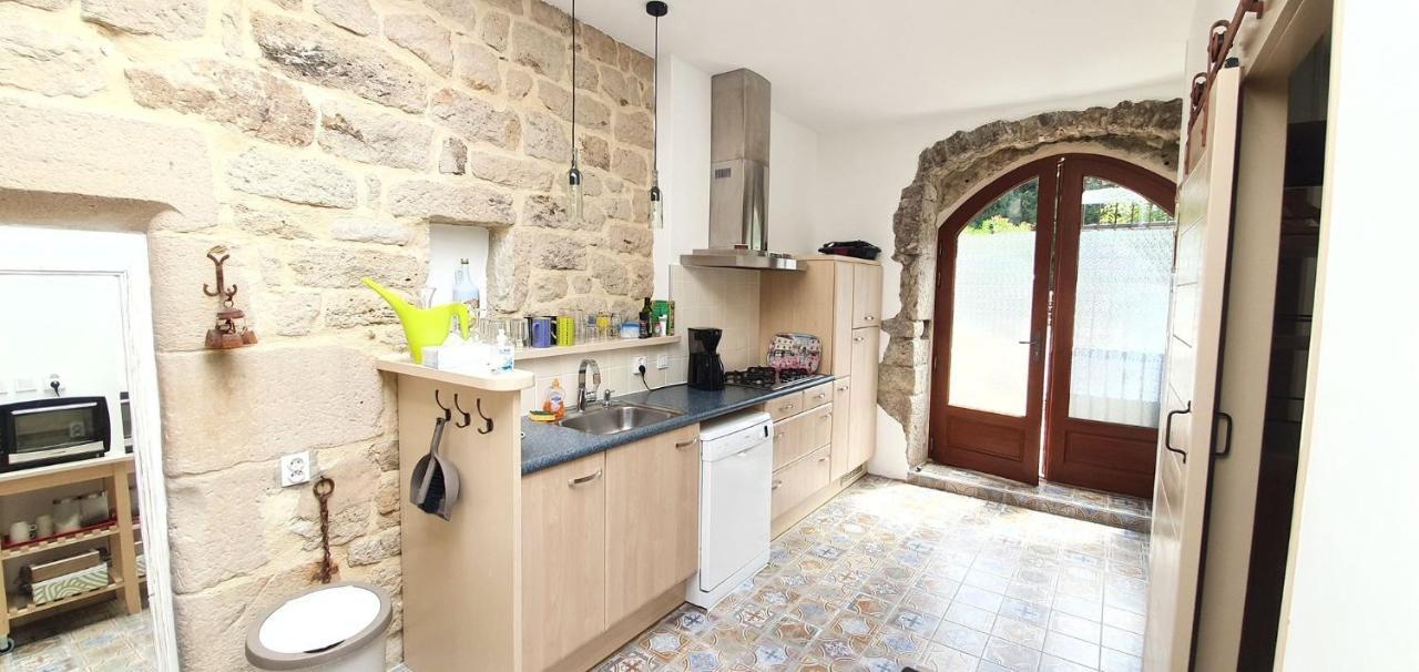 Mas Le Corbery Apartman Largentière Kültér fotó