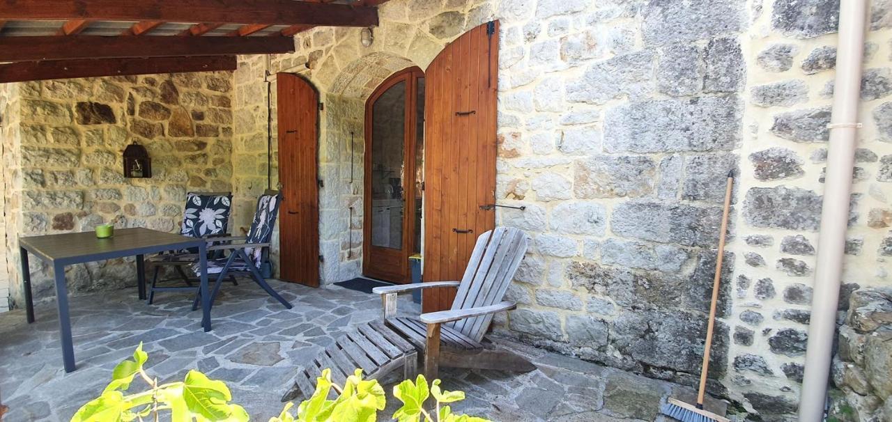Mas Le Corbery Apartman Largentière Kültér fotó