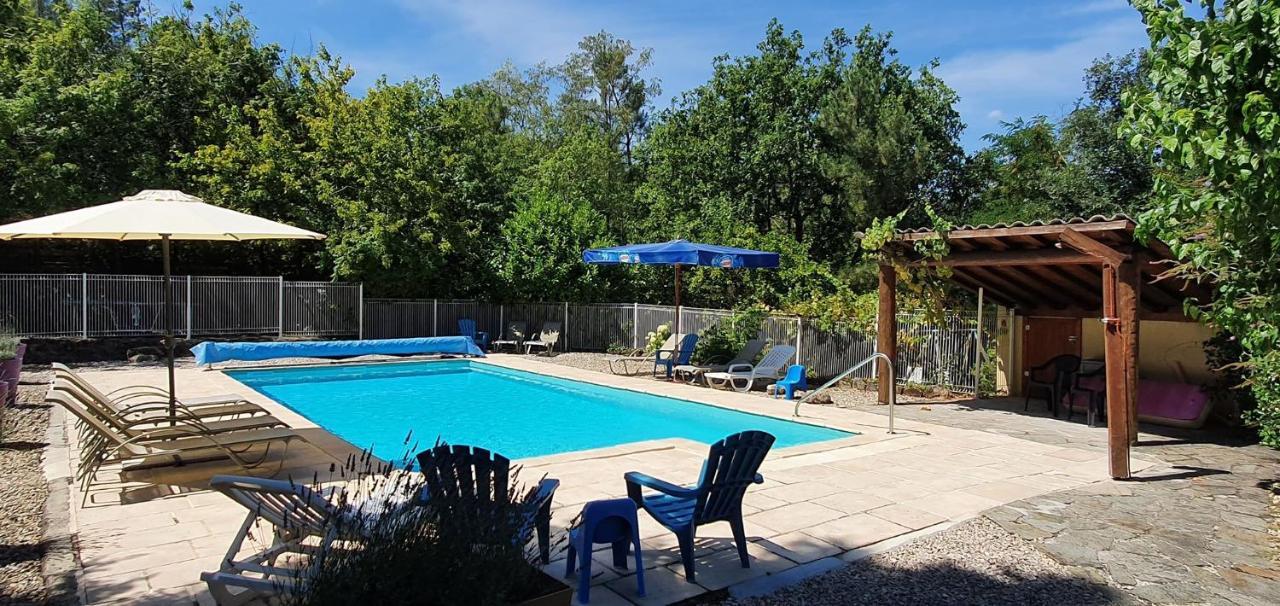 Mas Le Corbery Apartman Largentière Kültér fotó
