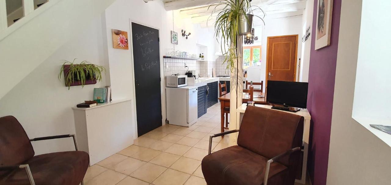 Mas Le Corbery Apartman Largentière Kültér fotó